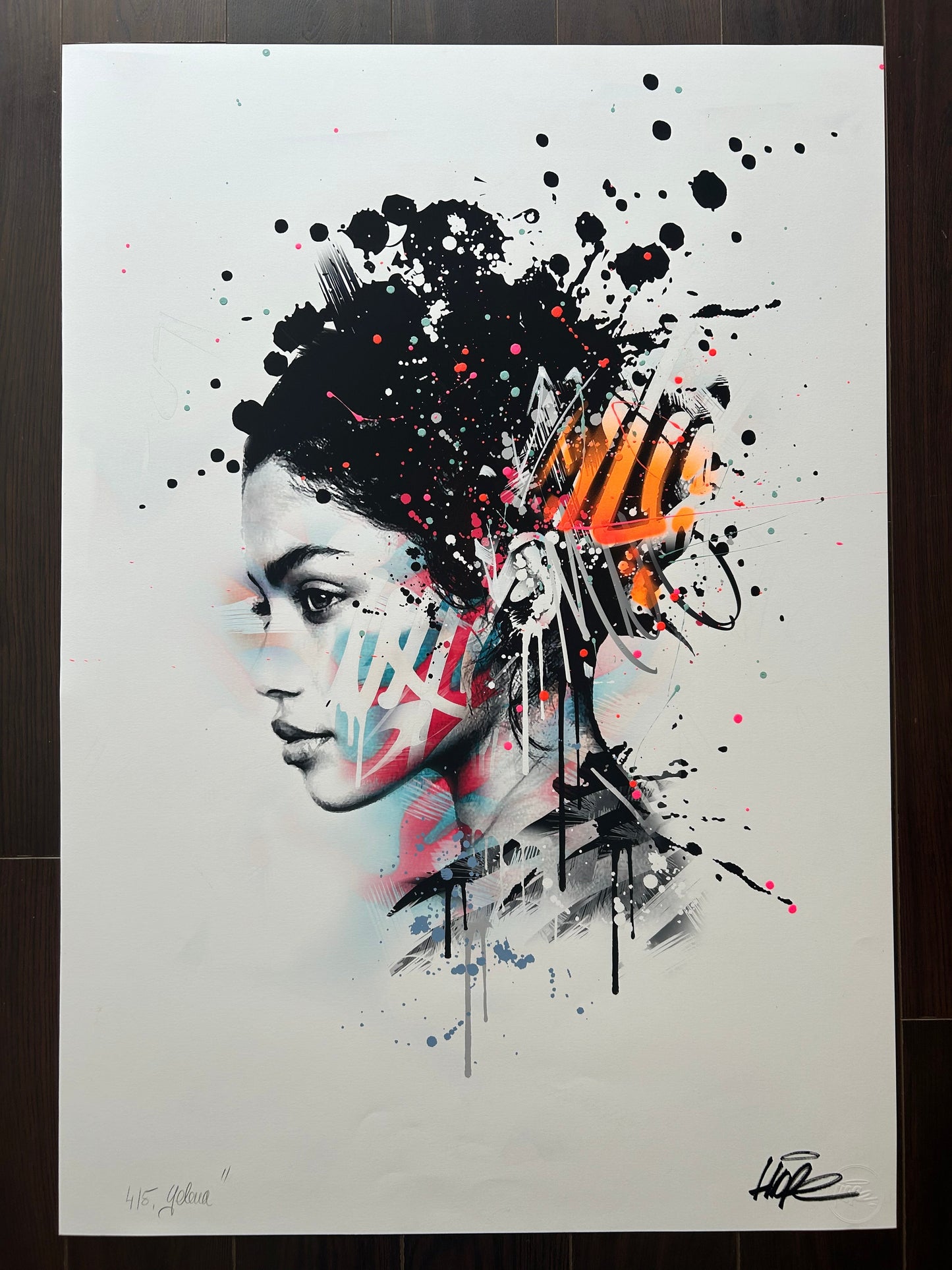 Yelena (Orange) by Hope1393 by Hope 1393 - Signature Fine Art