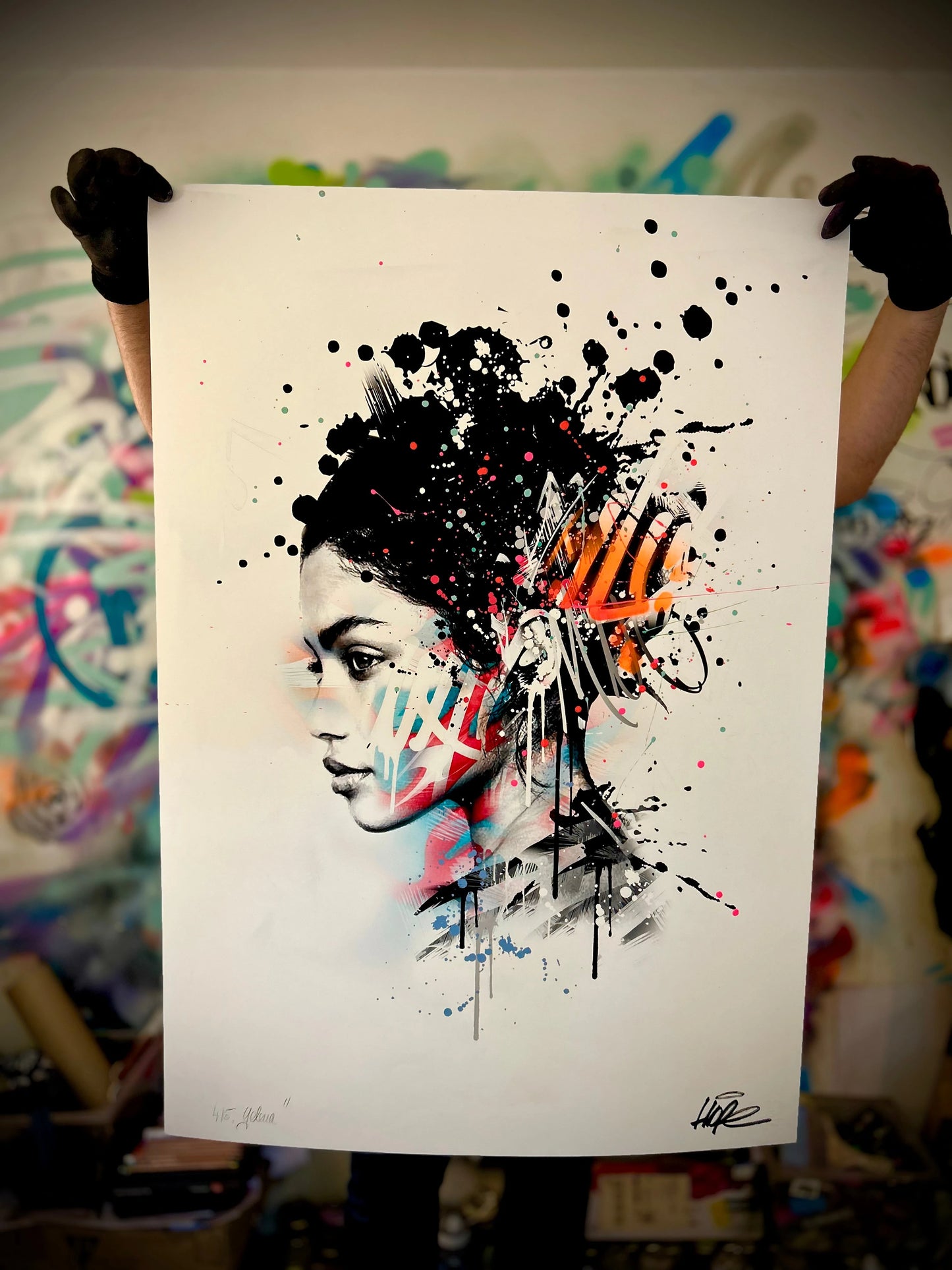 Yelena (Orange) by Hope1393 by Hope 1393 - Signature Fine Art