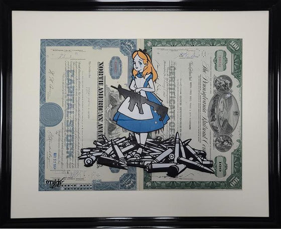 Alice in wonderland by OTIST (Print)