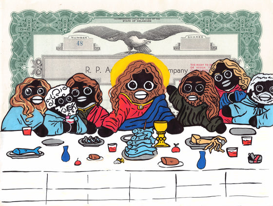 Last supper by Penguino