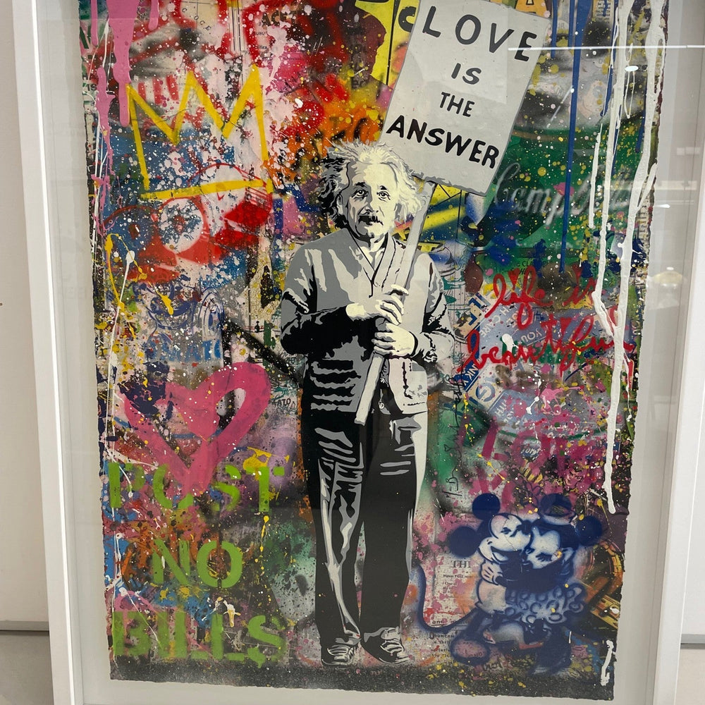 
                  
                    Albert Einstein by Mr. Brainwash (Unique) by Mr. Brainwash - Signature Fine Art
                  
                