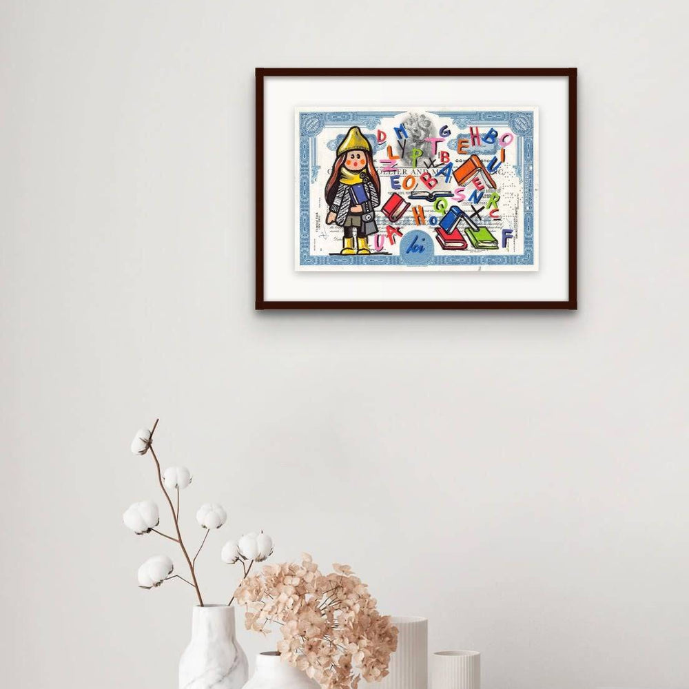 
                  
                    Alphabet by Tina Loiodice - Signature Fine Art
                  
                