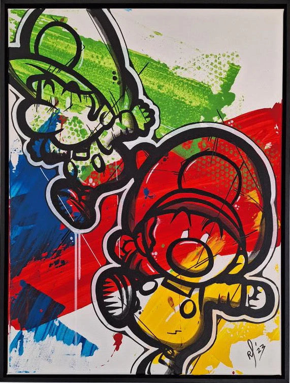 Baby Brothers Mario by Remco Schakelaar by Remco Schakelaar - Signature Fine Art