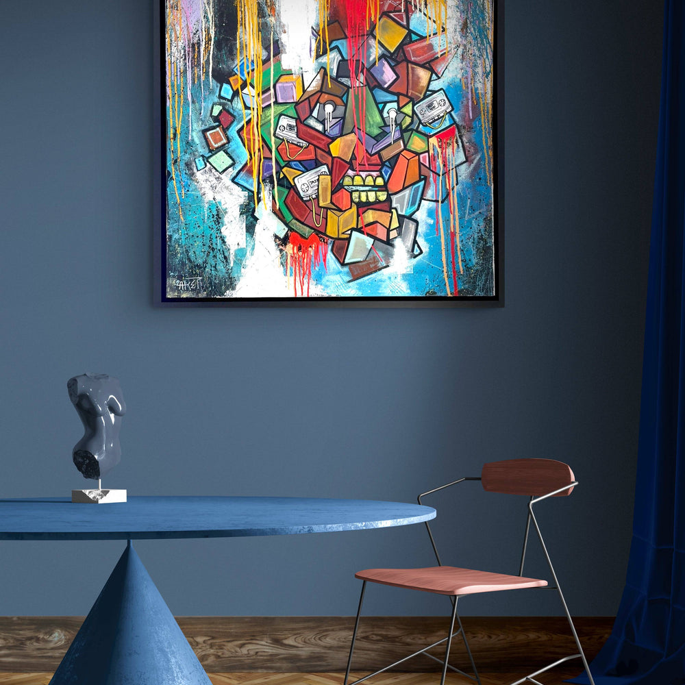 
                  
                    Bad Fools (original painting) by Aket - Signature Fine Art
                  
                
