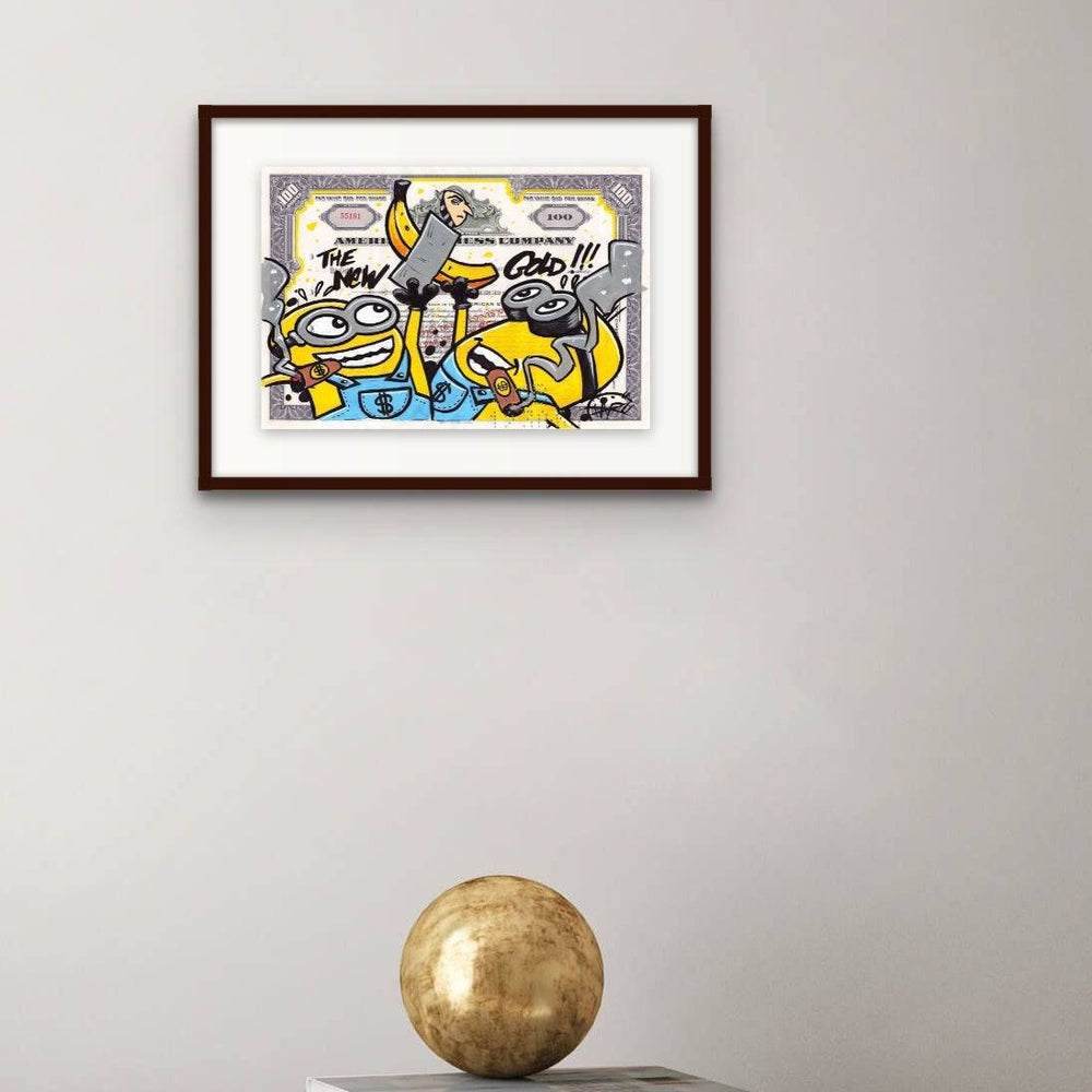 
                  
                    Banana The New Gold by Daru - Signature Fine Art
                  
                