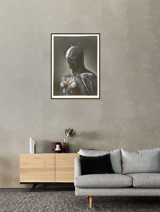 Batman by Onemizer (Hand-embellished limited edition print)