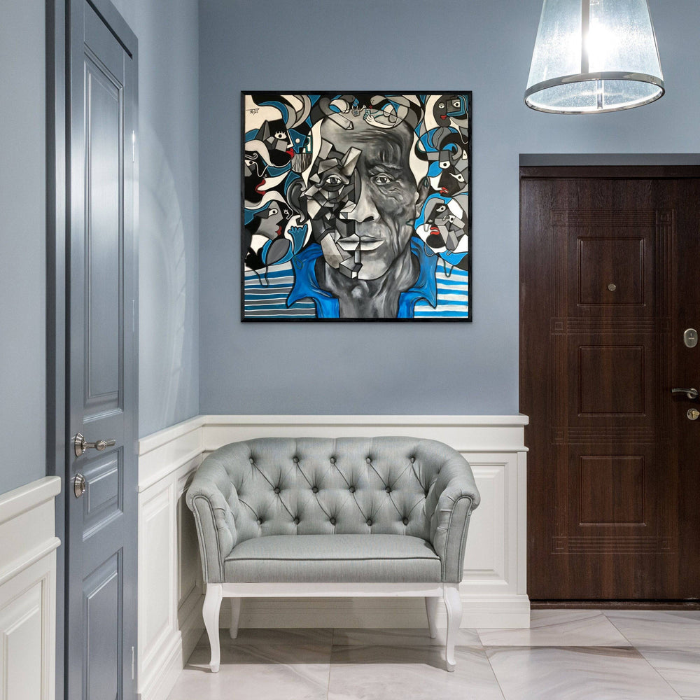 
                  
                    Bleuter la créativité by Aket - Signature Fine Art
                  
                