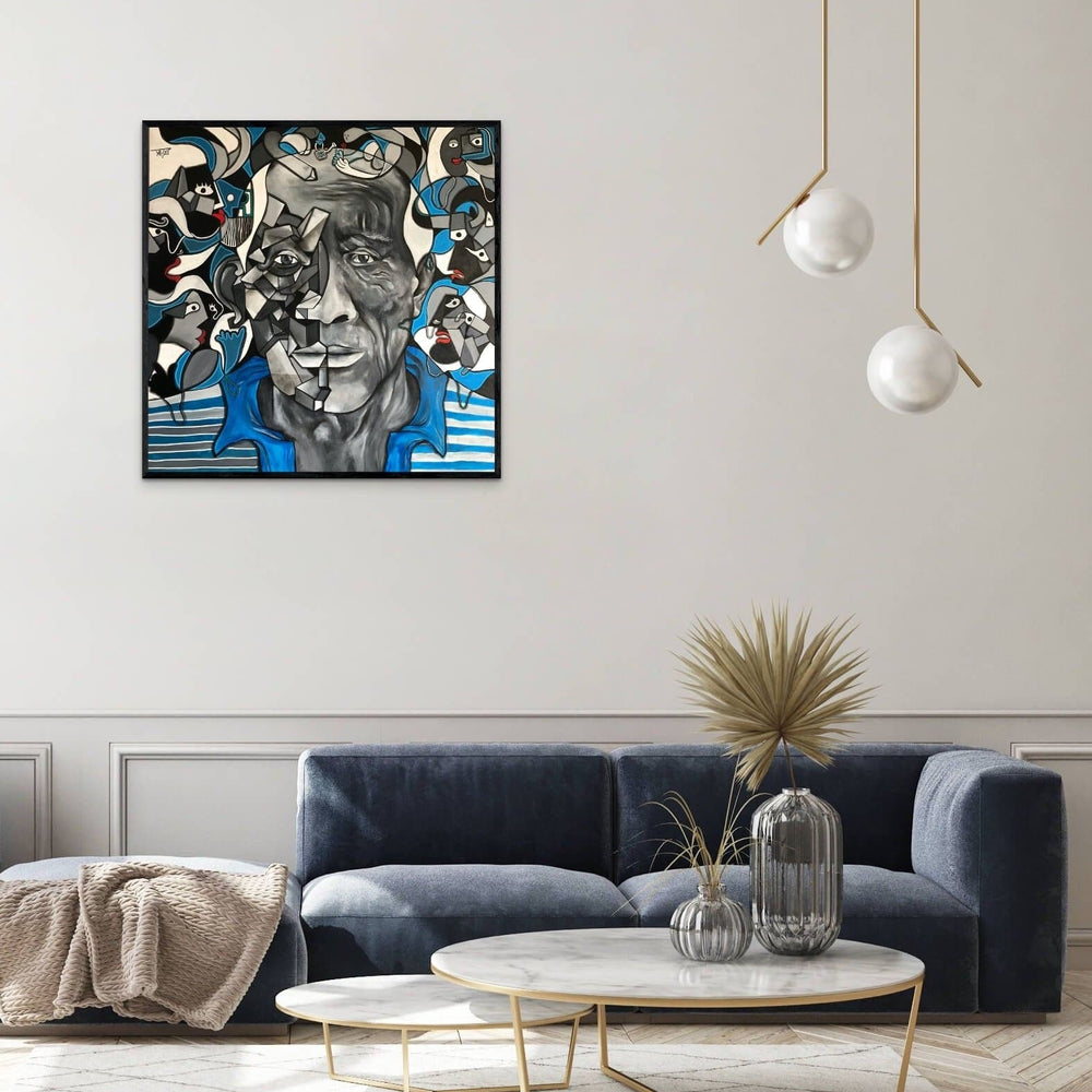 
                  
                    Bleuter la créativité by Aket - Signature Fine Art
                  
                