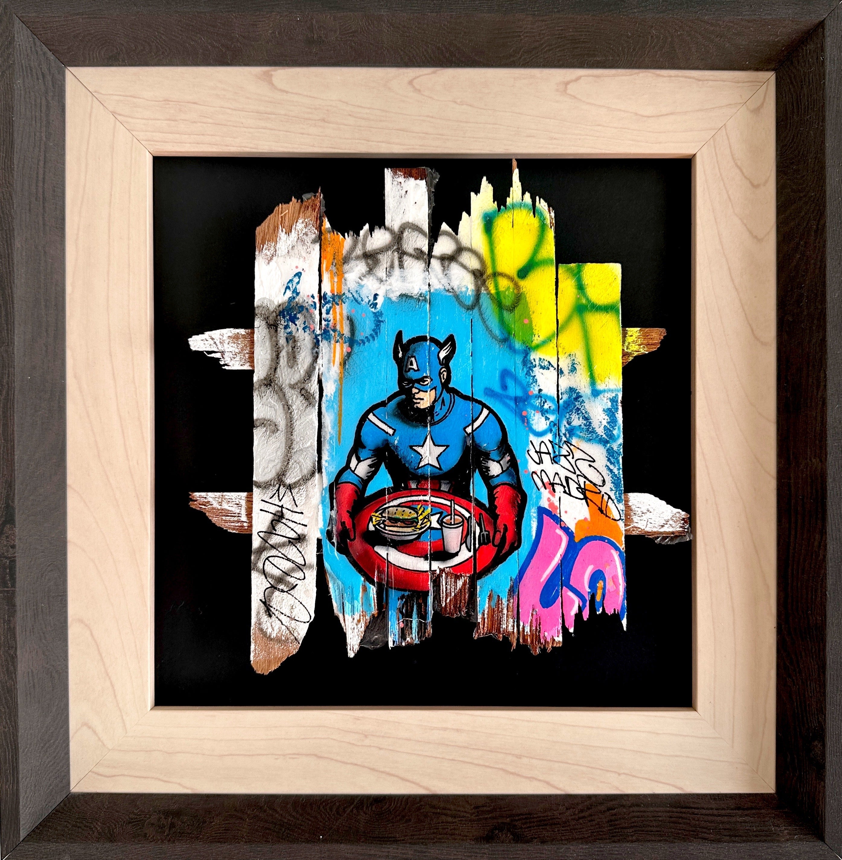 Onemizer : Captain America | Signature Fine Art