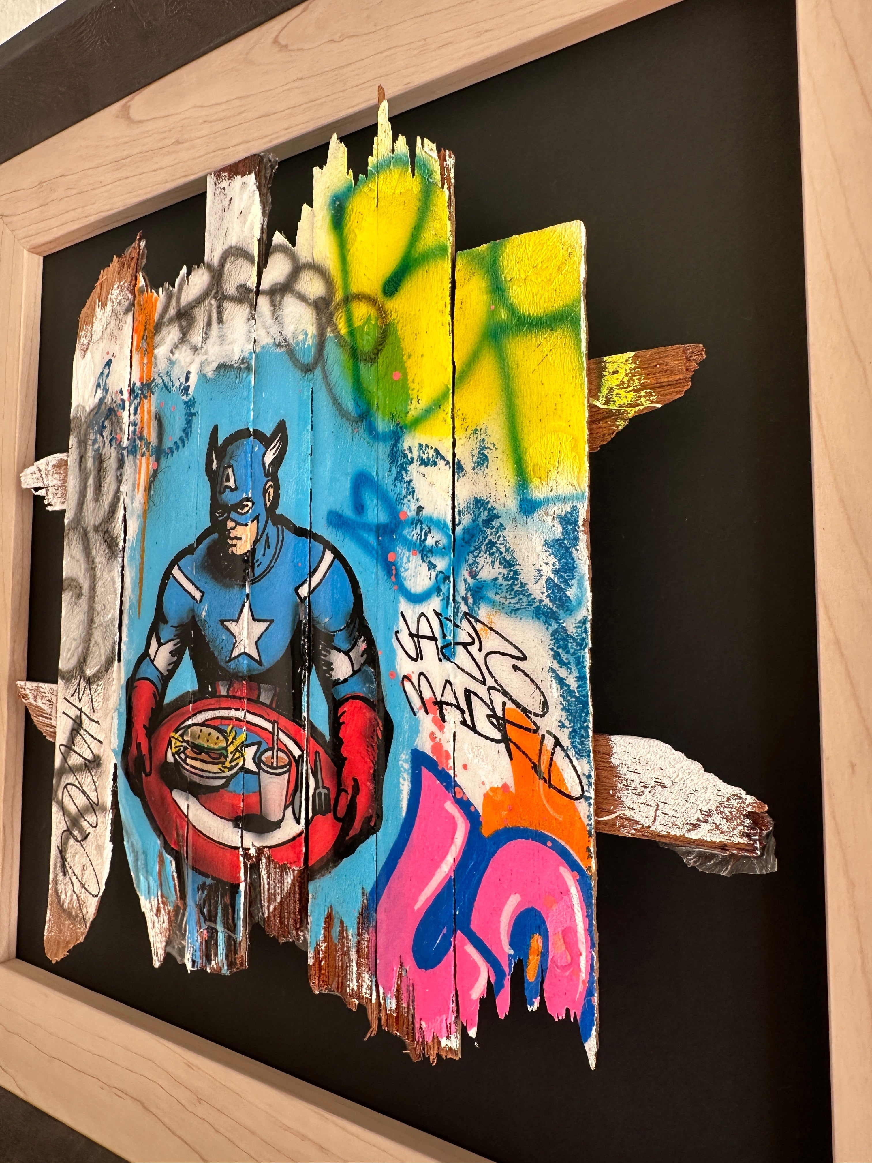 Onemizer : Captain America | Signature Fine Art