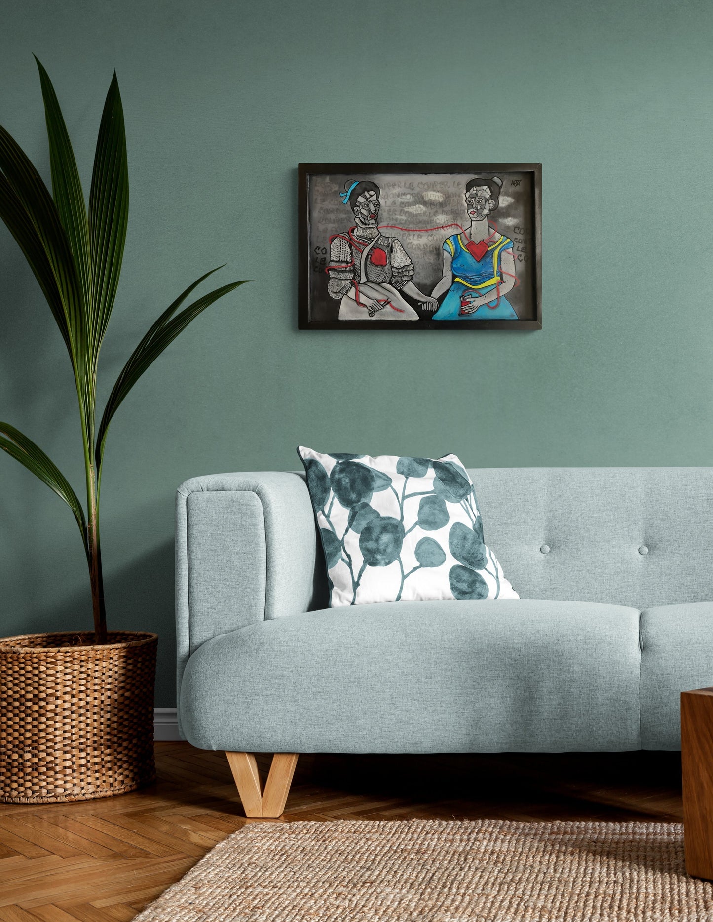 Couper le cordon by Aket - Signature Fine Art