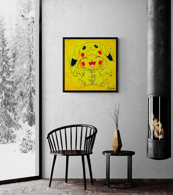 Pikachu by Vincent Bardou by Vincent Bardou - Signature Fine Art
