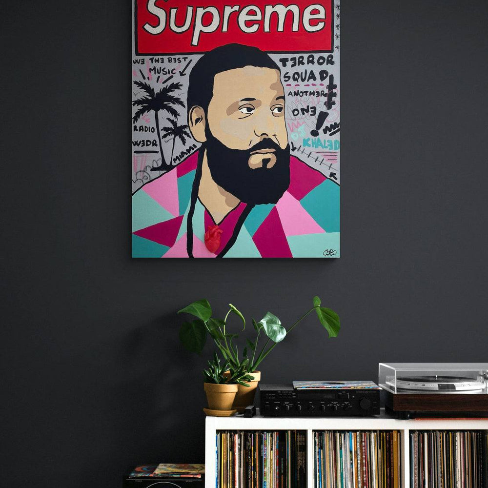 
                  
                    DJ Khaled - Artist with a big heart by cObo - Signature Fine Art
                  
                