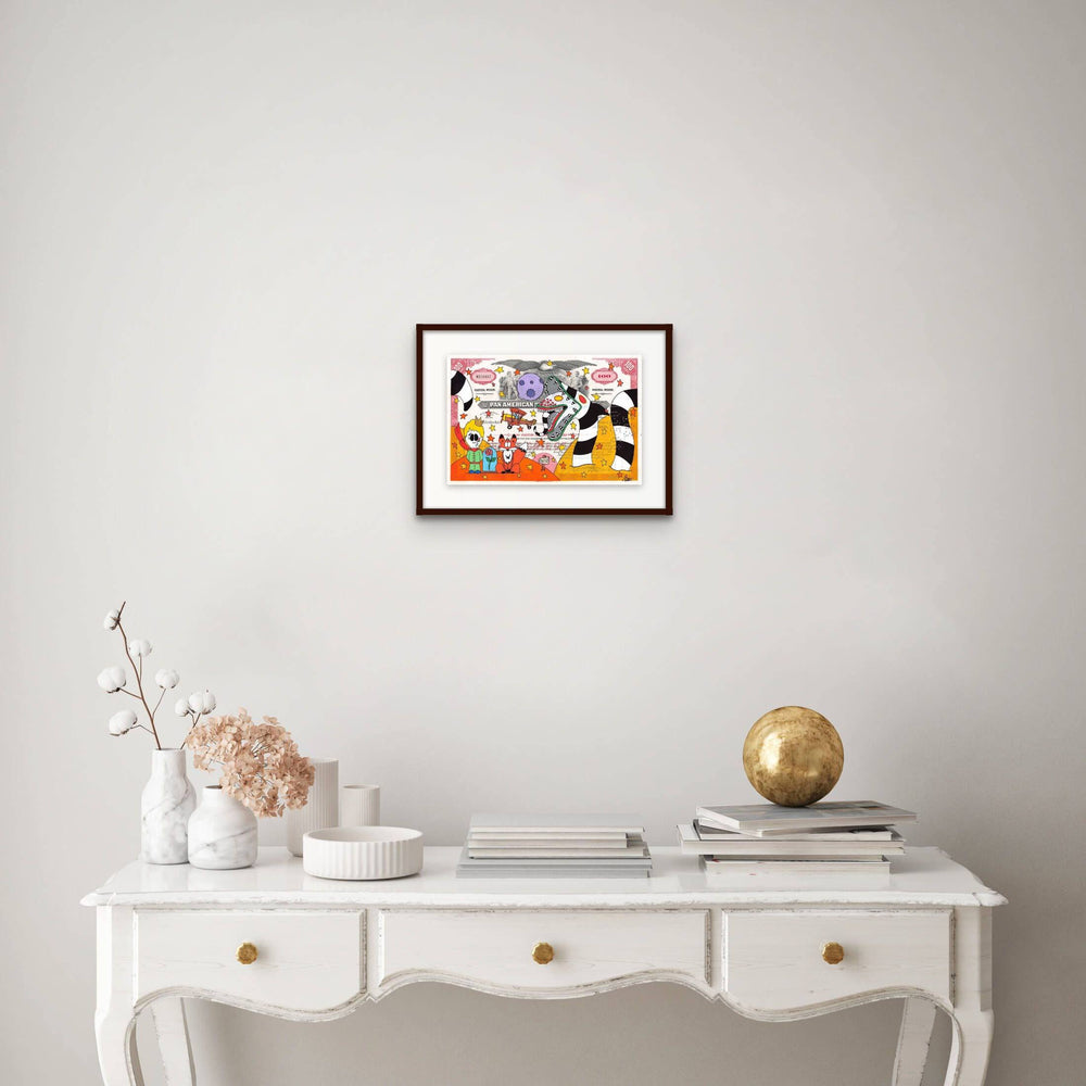 
                  
                    Dessine moi un serpent by Glauc’ - Signature Fine Art
                  
                