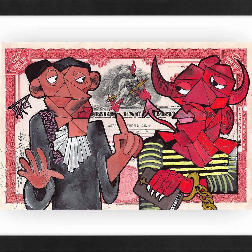 Devil's advocate by Aket - Signature Fine Art