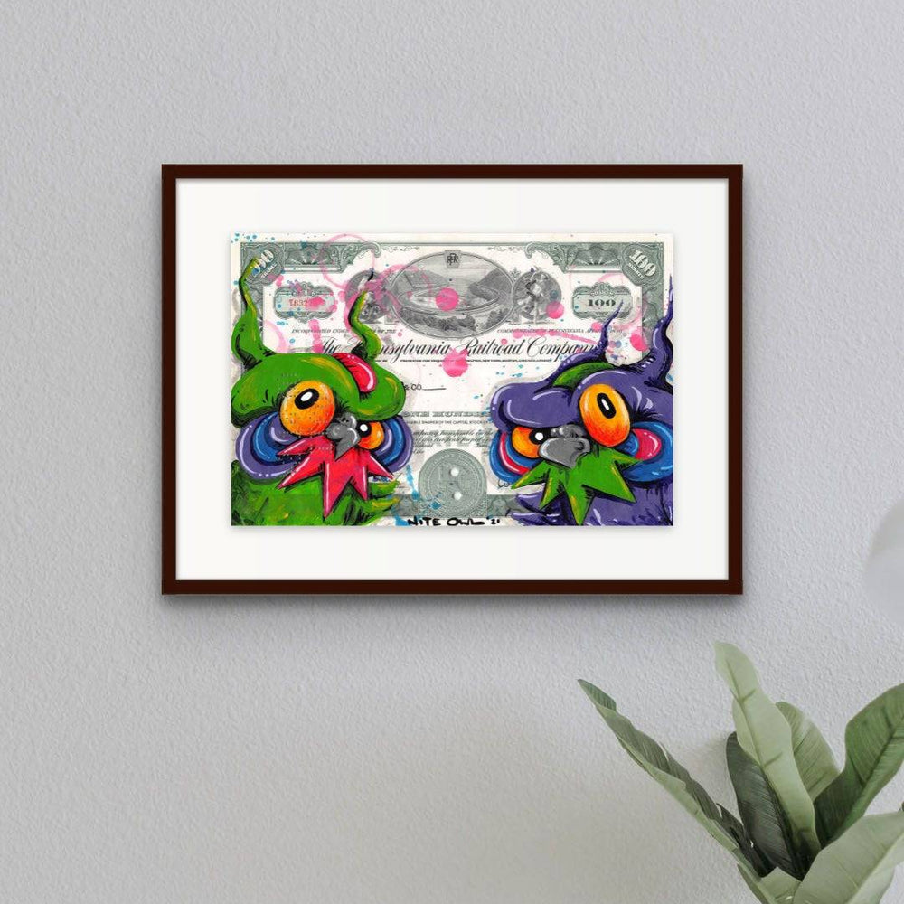 
                  
                    Flipped by Nite Owl - Signature Fine Art
                  
                