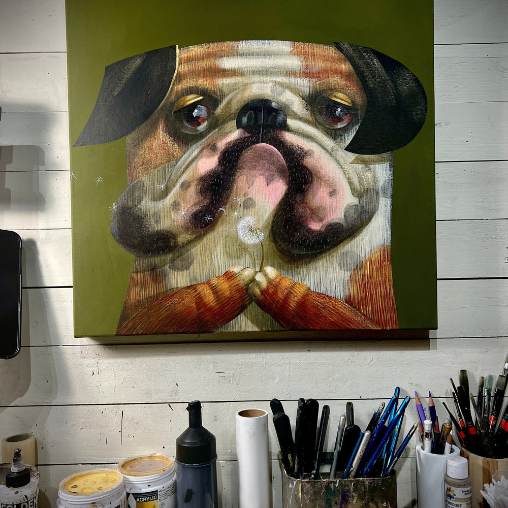 Fluff Thief by Akio Harada by Akio Harada - Signature Fine Art