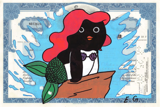 Little Mermaid by Eva Goubin by Eva Goubin - Signature Fine Art