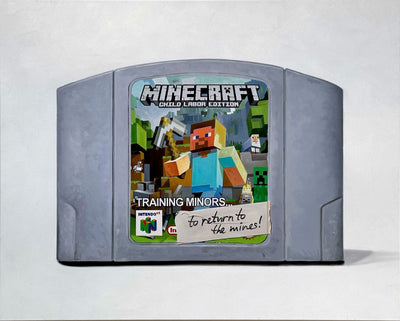 Minecraft: Child Labor Edition N64 by Arlo Sinclair