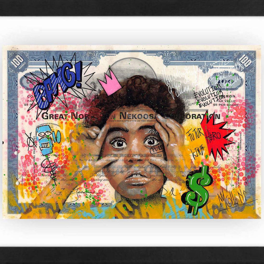 Futur King Hero by Nathalie Molla - Signature Fine Art