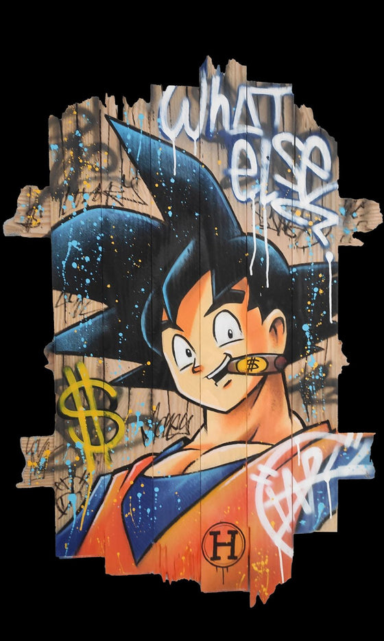 Goku What else? by Daru (Limited Edition Print) by Daru - Signature Fine Art