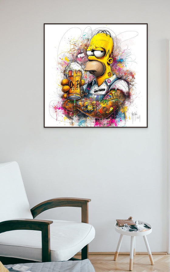 Homer Simpson by Patrice Murciano
