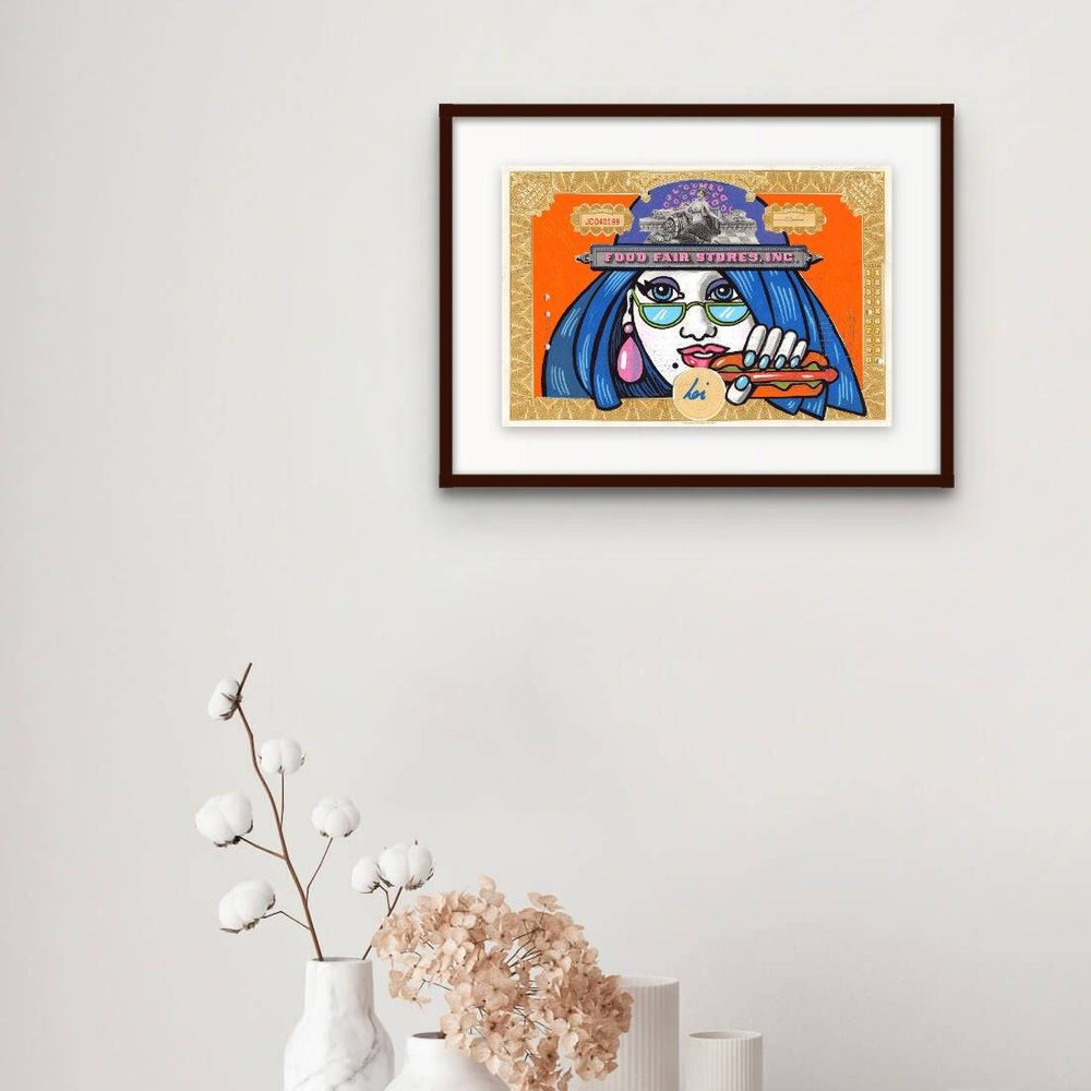 
                  
                    Hot dog by Tina Loiodice - Signature Fine Art
                  
                