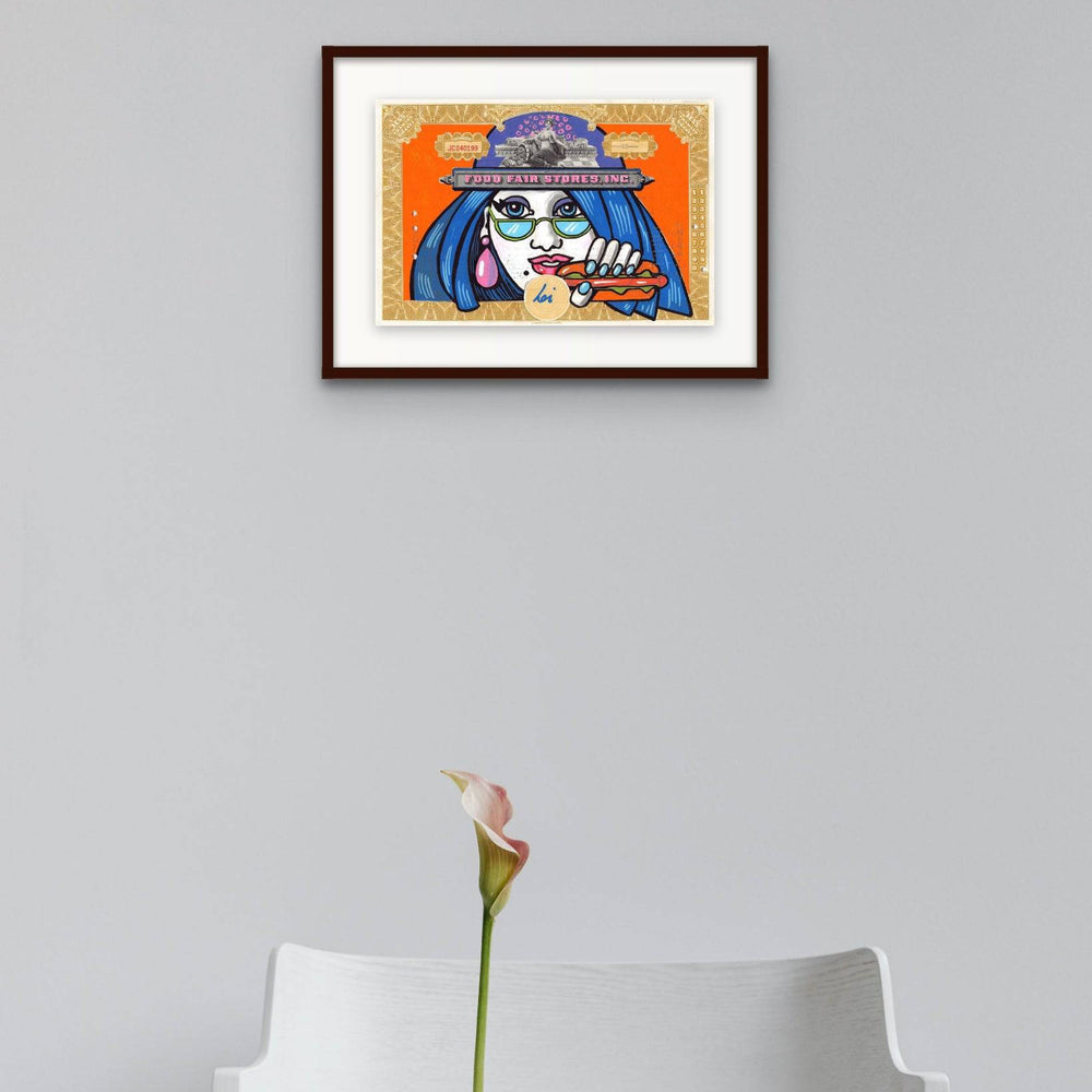 
                  
                    Hot dog by Tina Loiodice - Signature Fine Art
                  
                