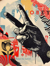 Raise the Level (Peace) by Shepard Fairey by OBEY (Shepard Fairey) - Signature Fine Art