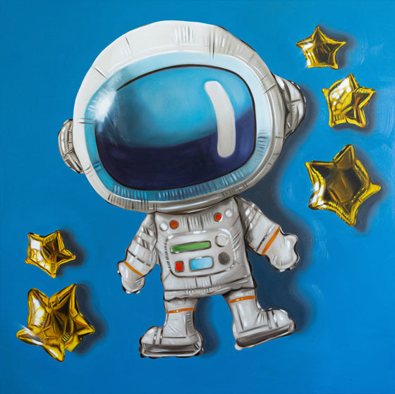 Astronaut by Ian Bertolucci by Ian Bertolucci - Signature Fine Art