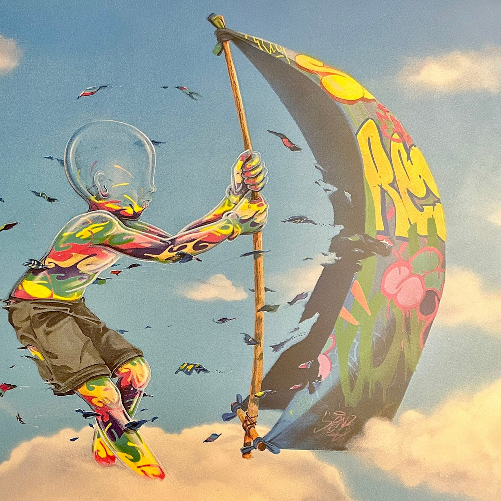 
                  
                    Into The Wind by Flog by Flog - Signature Fine Art
                  
                