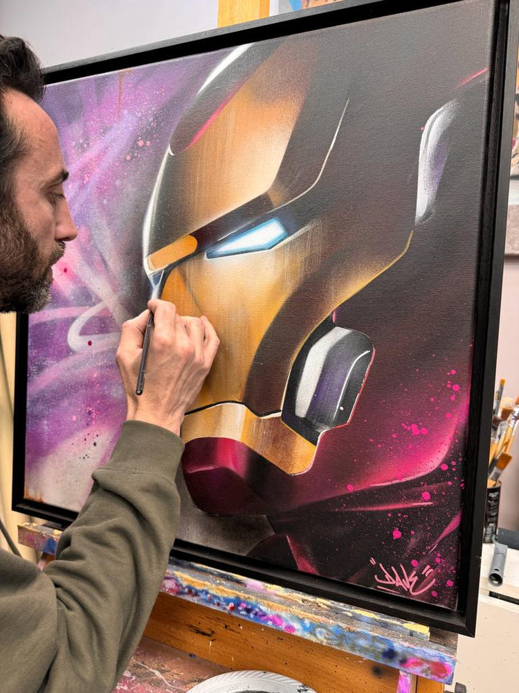 
                  
                    Iron Man by Dave Baranes
                  
                