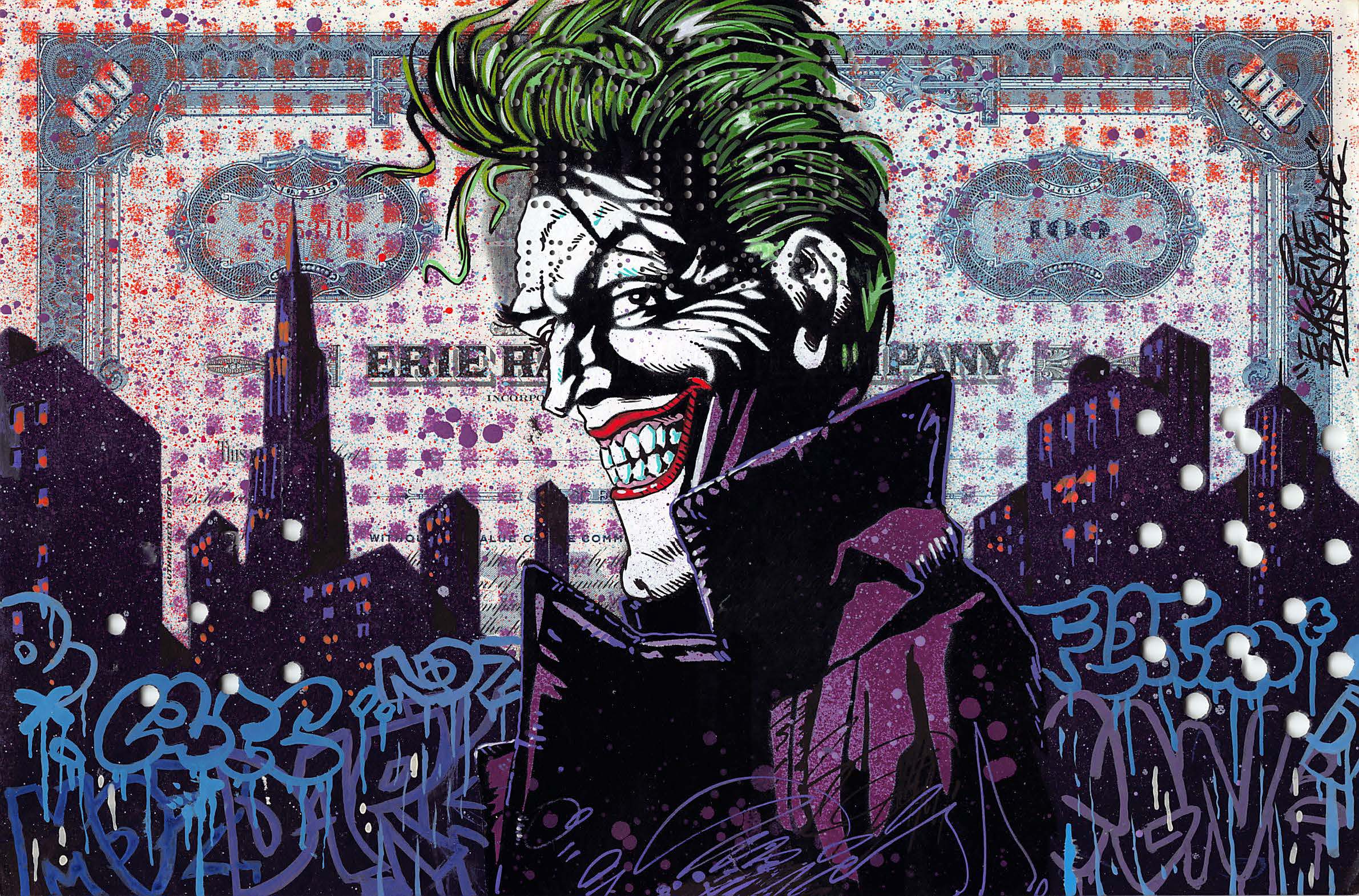 Eugène Barricade : Joker by Eugene Barricade | Signature Fine Art
