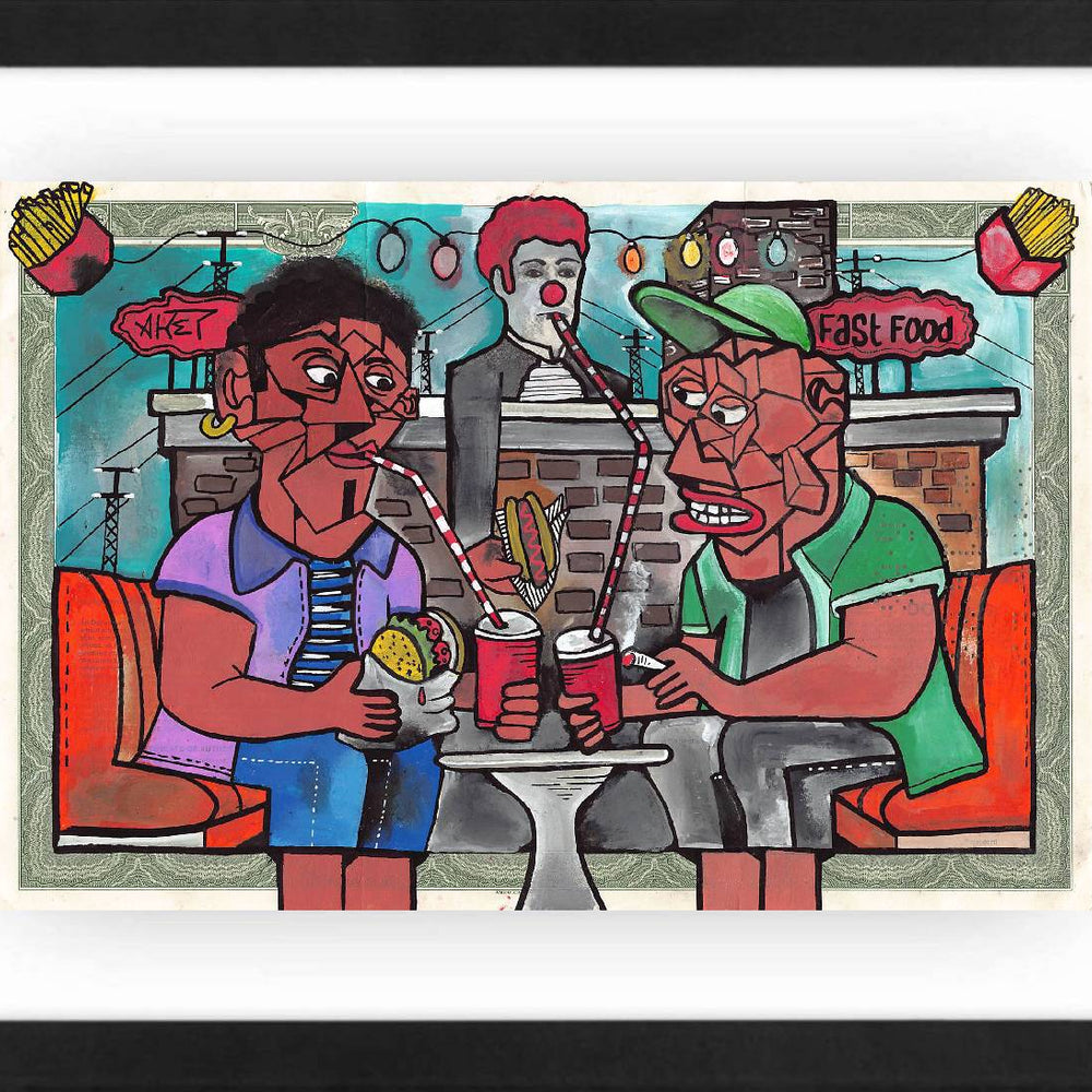 Junkfood by Aket - Signature Fine Art