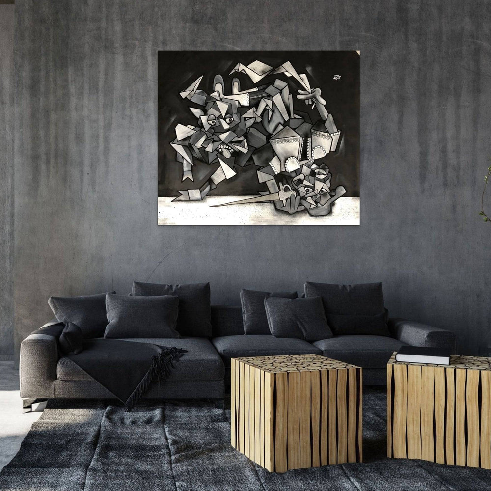 
                  
                    La Corrida (original Painting) by Aket - Signature Fine Art
                  
                