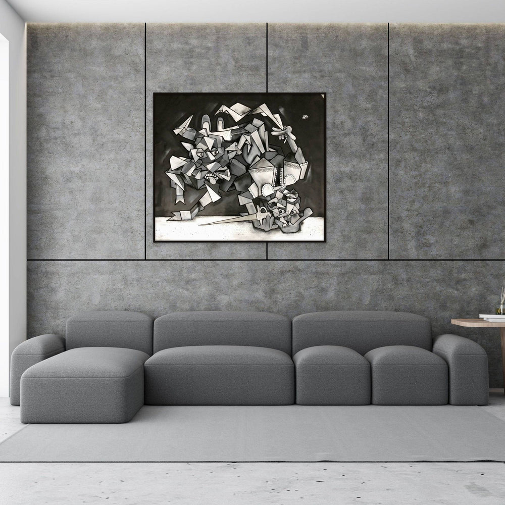 
                  
                    La Corrida (original Painting) by Aket - Signature Fine Art
                  
                