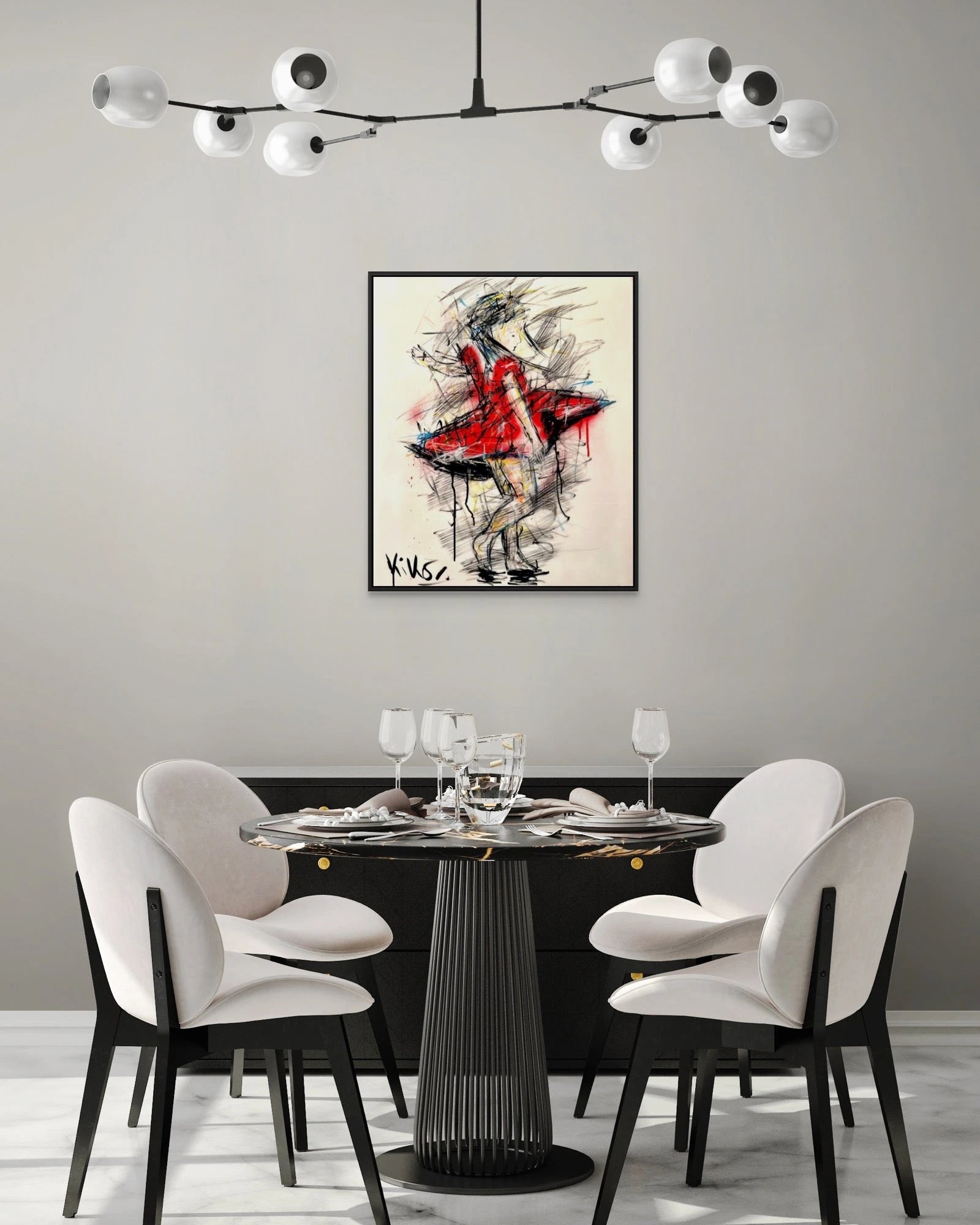 kiko : La danseuse by Kiko | Signature Fine Art