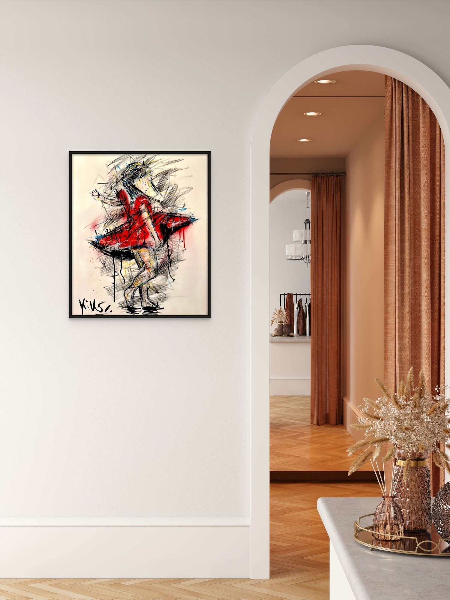 kiko : La danseuse by Kiko | Signature Fine Art