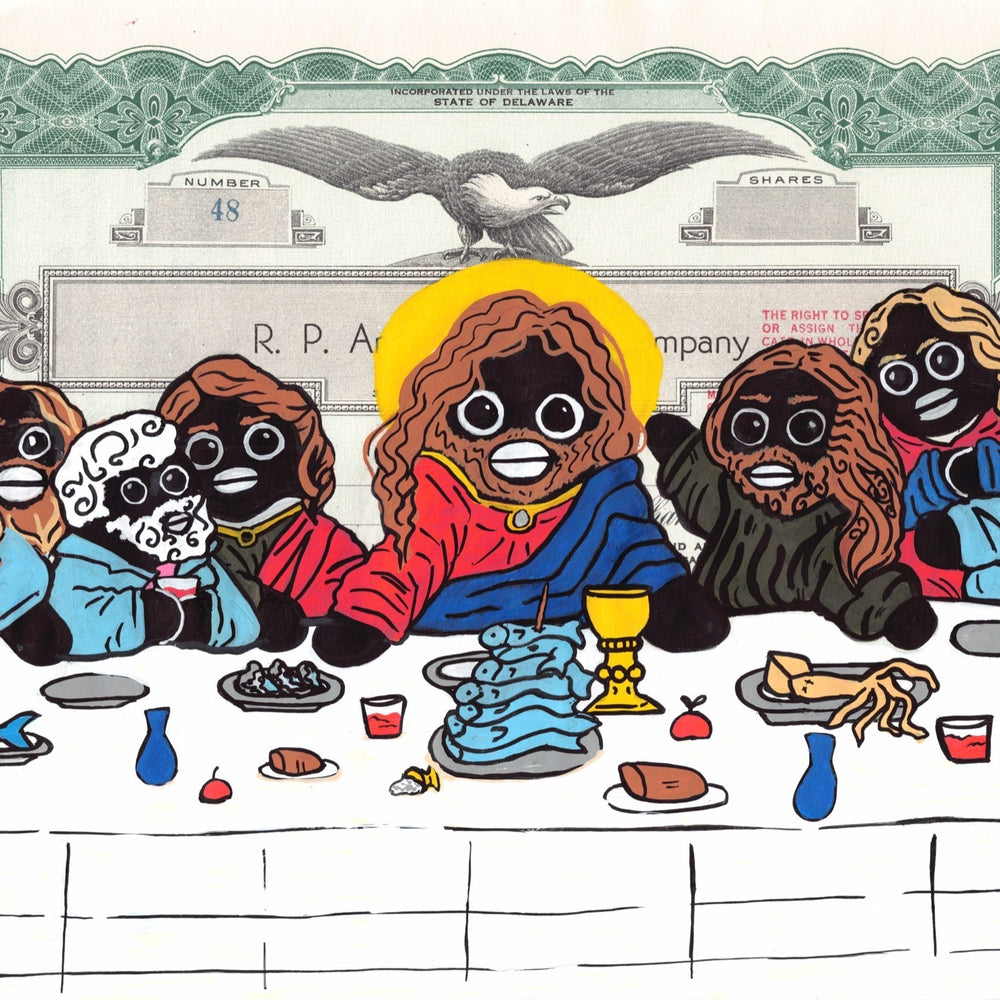 Last supper by Penguino