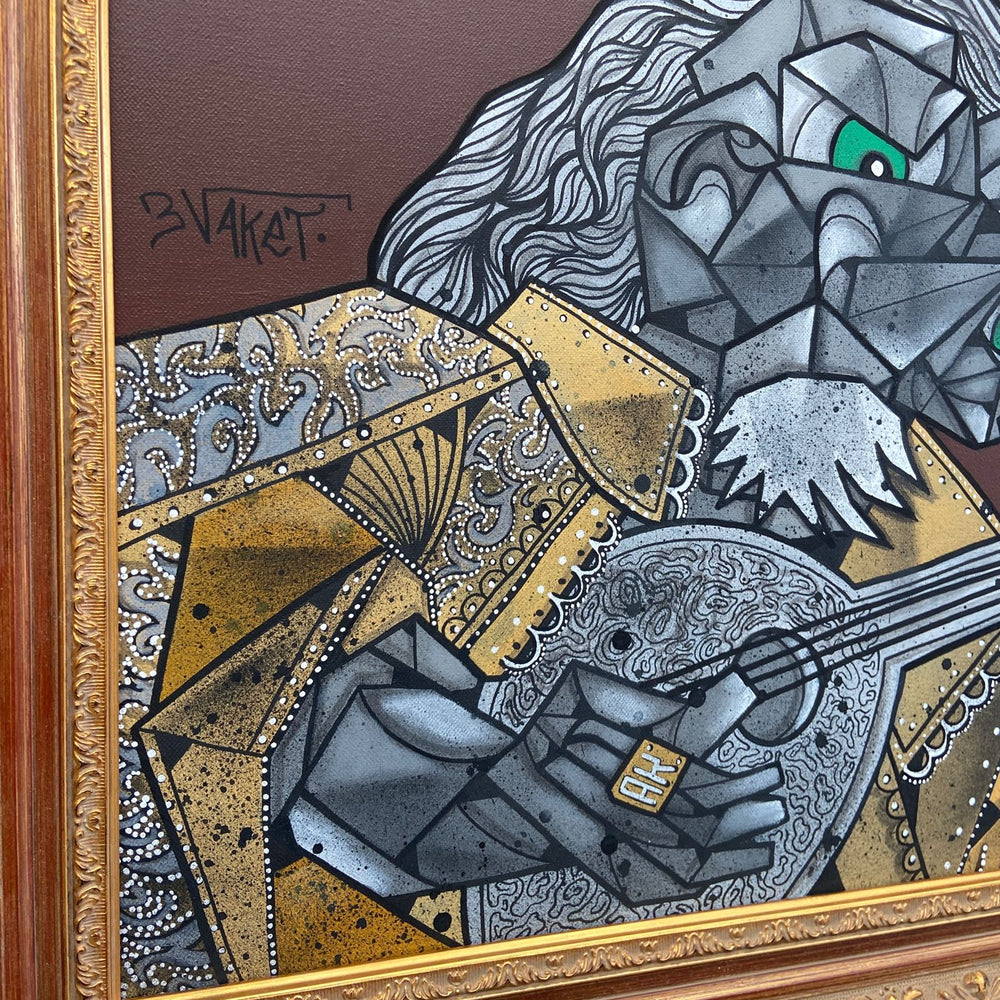 
                  
                    Le joueur de luth by Aket (Framed) by Aket - Signature Fine Art
                  
                