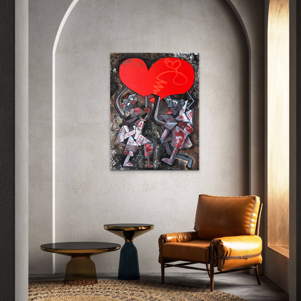 Le temps c’est de l’amour by Aket - Signature Fine Art