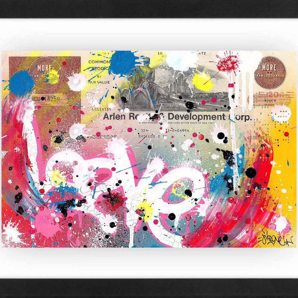 Love Pink by Jibeone - Signature Fine Art
