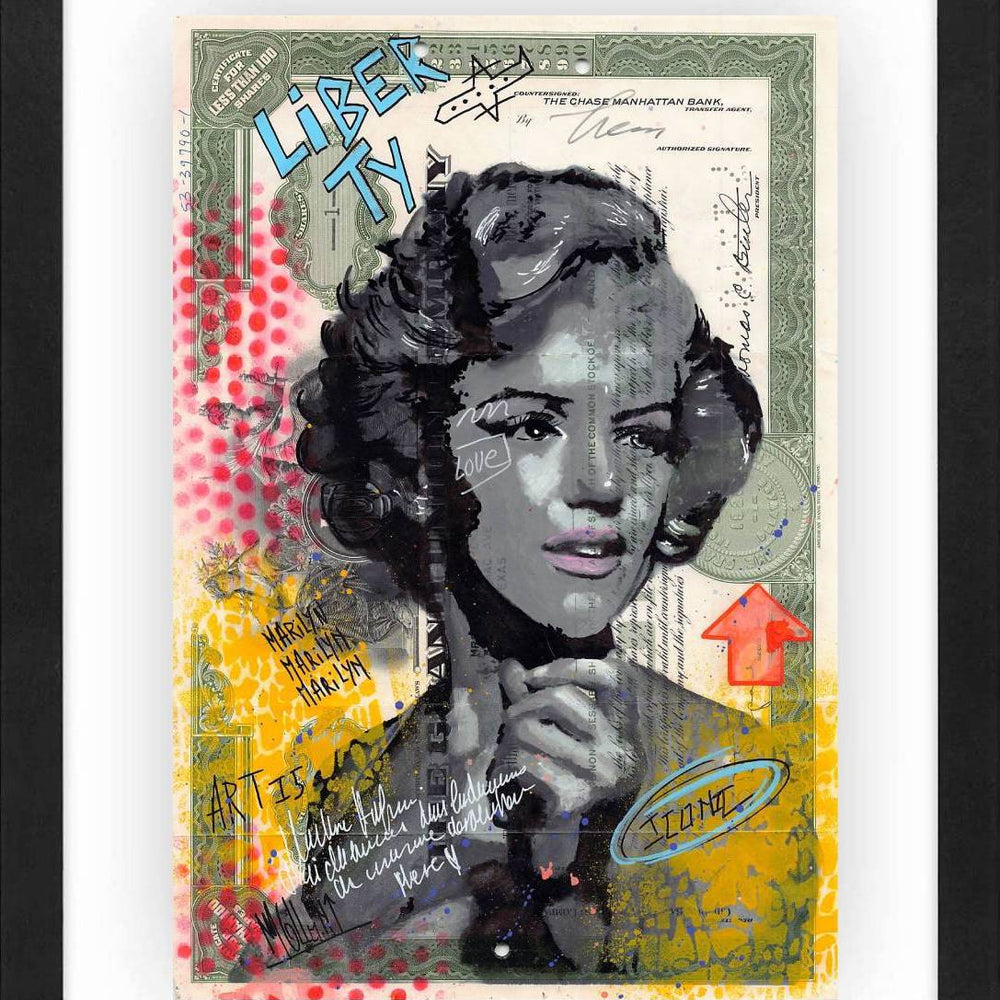 Marilyn Monroe by Nathalie Molla - Signature Fine Art