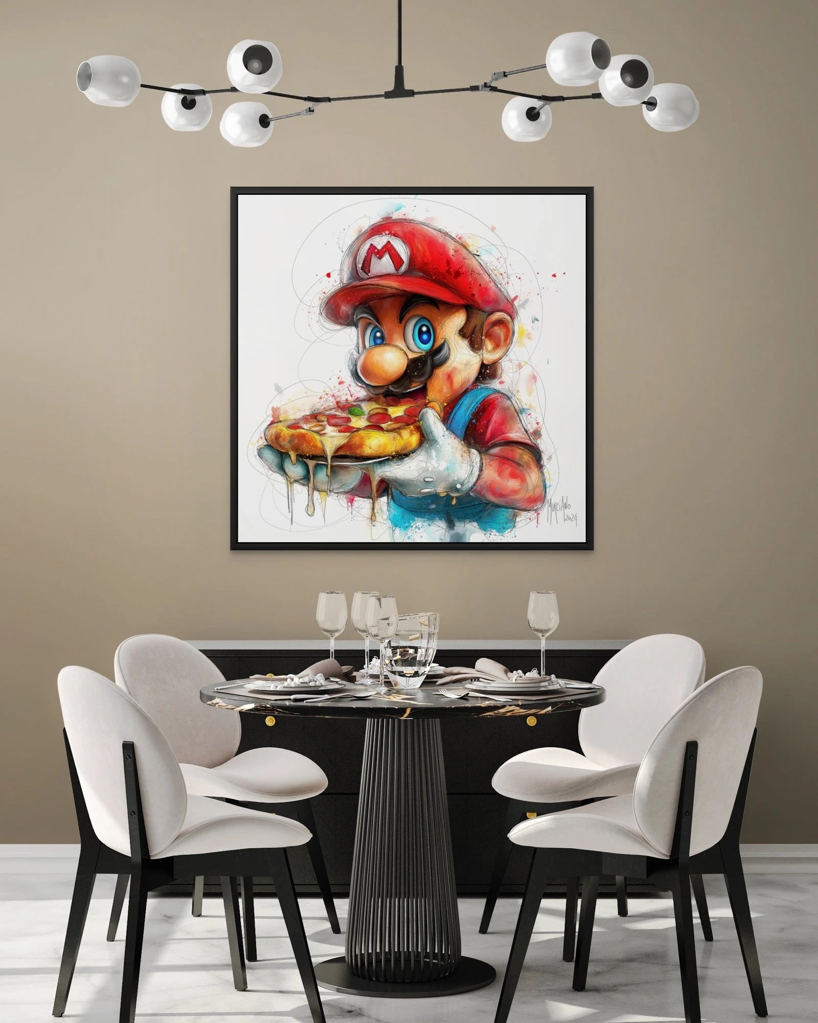 Patrice Murciano : Mario Pizza | Signature Fine Art