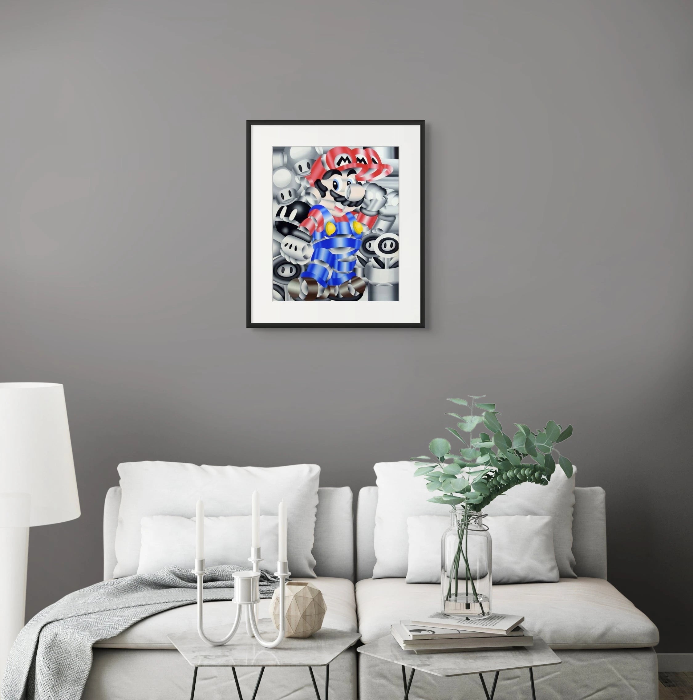 Geoffrey Bouillot : Mario Wonderland | Signature Fine Art