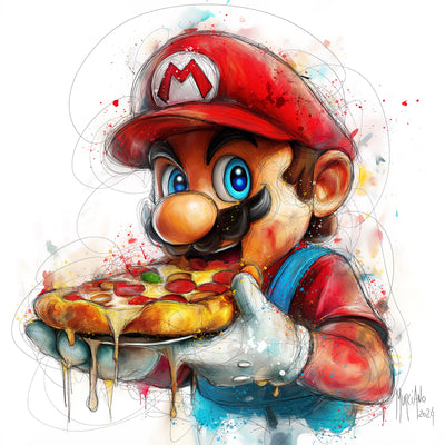 Mario Pizza by Patrice Murciano
