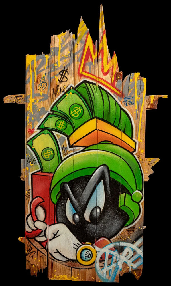 
                  
                    Martian money gun by Daru (Limited Edition Print) by Daru - Signature Fine Art
                  
                