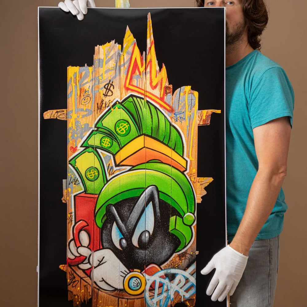 
                  
                    Martian money gun by Daru (Limited Edition Print) by Daru - Signature Fine Art
                  
                