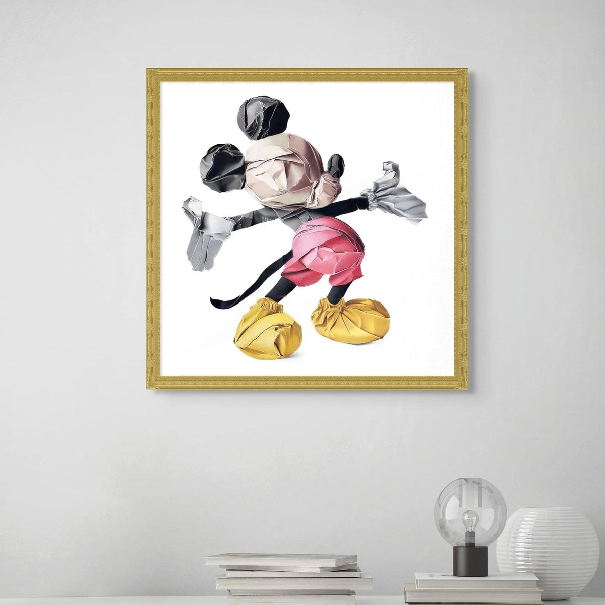 Mickey Mouse Origami