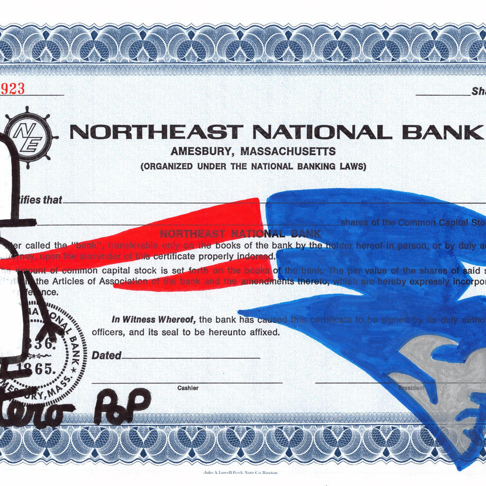 
                  
                    New England Patriots by Botero Pop - Signature Fine Art
                  
                